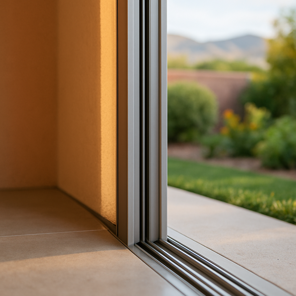 Sliding glass door system with aluminum frame and smooth operation in Spring Valley, NV