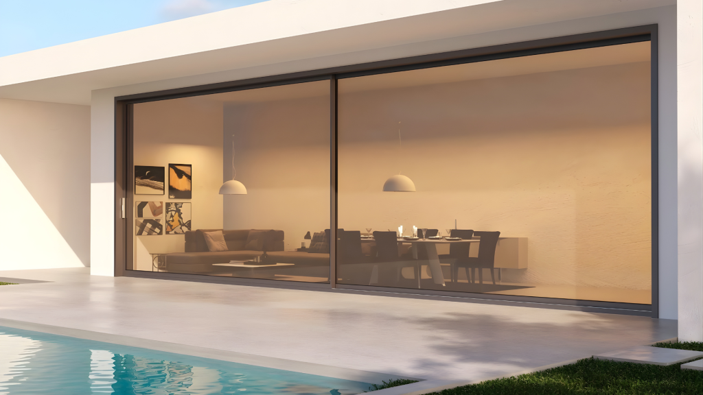 Heavy-Duty Sliding Door